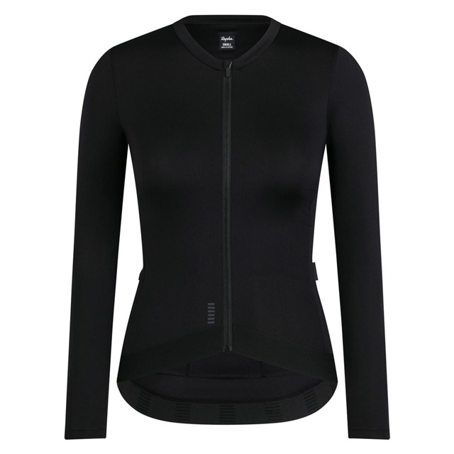 Rapha Women Pro Team Longsleeve Lightweight Jersey III Black/White