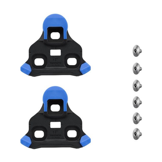 Shimano SPD-SLR CL-SL120 Blå 2 grader Klossar