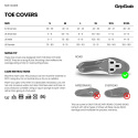 GripGrab PACR Windproof Toe Covers Tåskydd White