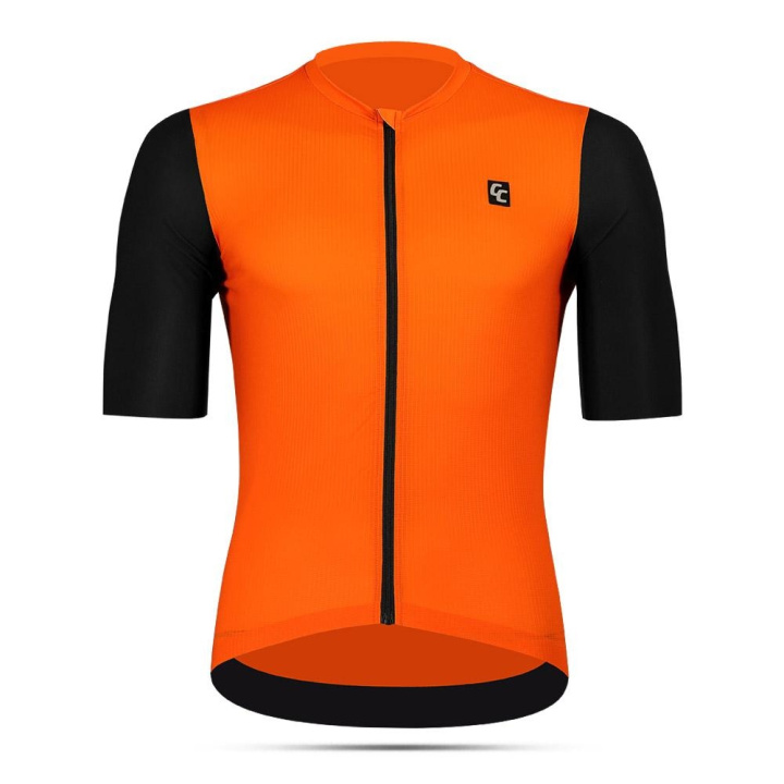 CC Race SS Jersey Cykeltröja Orange/Black i gruppen Kläder/skor/hjälm / Tröjor / Kortärmade tröjor hos CykelCity (10841)