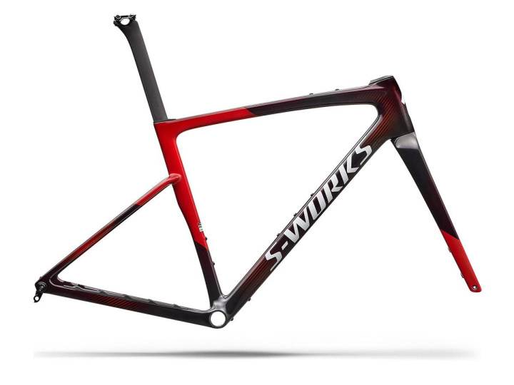 Specialized S-Works Crux 5 Gravel Ramset Cayenne Metallic/red Tint i gruppen Komponenter / Ramar / Cross/Gravel hos CykelCity (10900)