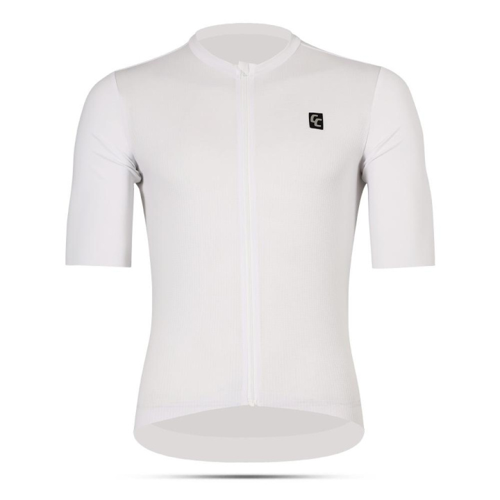 CC Race SS Jersey Cykeltröja White/White i gruppen Kläder/skor/hjälm / Tröjor / Kortärmade tröjor hos CykelCity (10920)