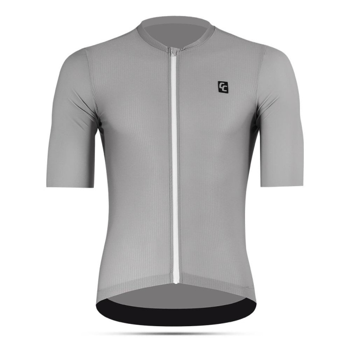 CC Race SS Jersey Cykeltröja Light Grey i gruppen Kläder/skor/hjälm / Tröjor / Kortärmade tröjor hos CykelCity (10921)