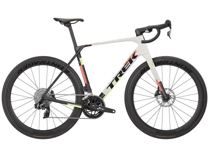 Trek Domane SL 6 AXS Rival Gen 5 Racercykel Matte Era White/Deep Smoke i gruppen Cyklar / Racercykel hos CykelCity (10957)