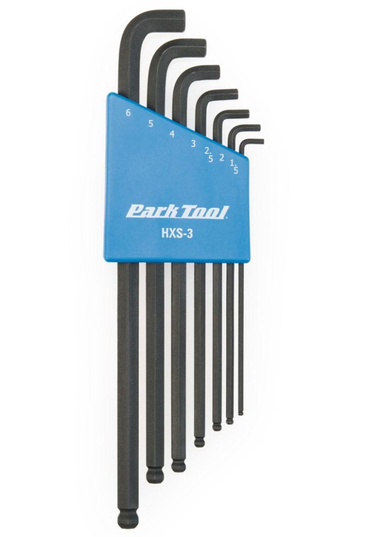 Park Tool HXS-3 Insexnyckel Set L-form i gruppen Tillbehör / Verktyg / Multiverktyg/Insex/Torx hos CykelCity (27249)