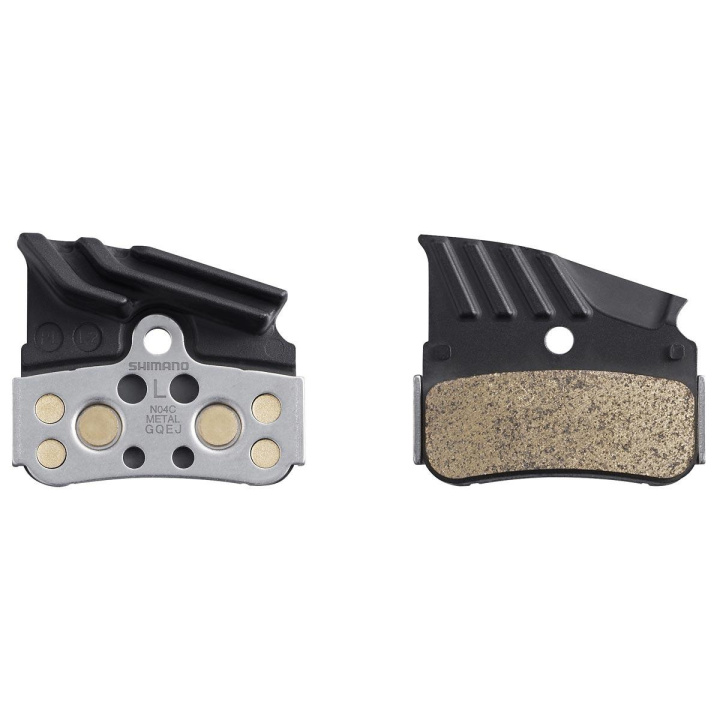 Shimano N04C-MF Metall Bromsbelägg Kylfläns i gruppen Komponenter / Bromsklossar / Skivbromsklossar hos CykelCity (38020)