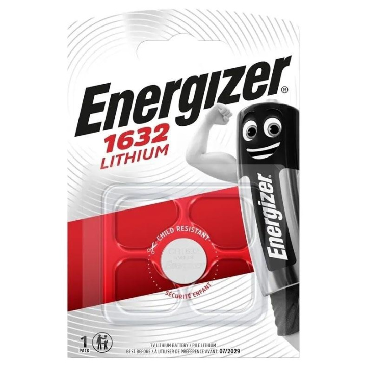 Energizer CR1632 batteri i gruppen Tillbehör / Batteri hos CykelCity (45788)