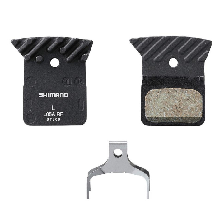 Shimano L05A-RF Resin Bromsbelägg Kylfläns i gruppen Komponenter / Bromsklossar / Skivbromsklossar hos CykelCity (45798)