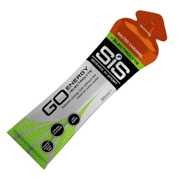 SIS Go Energy + Electrolyte Gel Salted Caramel i gruppen Energi / Gel hos CykelCity (47587)