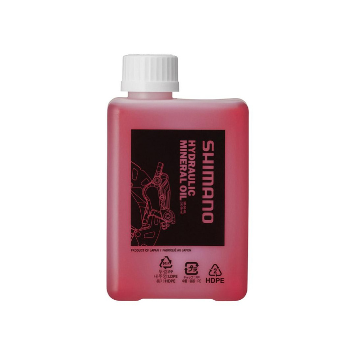 Shimano Mineralolja Bromsvätska 500ml i gruppen Komponenter / Bromsar / Skivbromstillbehör hos CykelCity (52215)