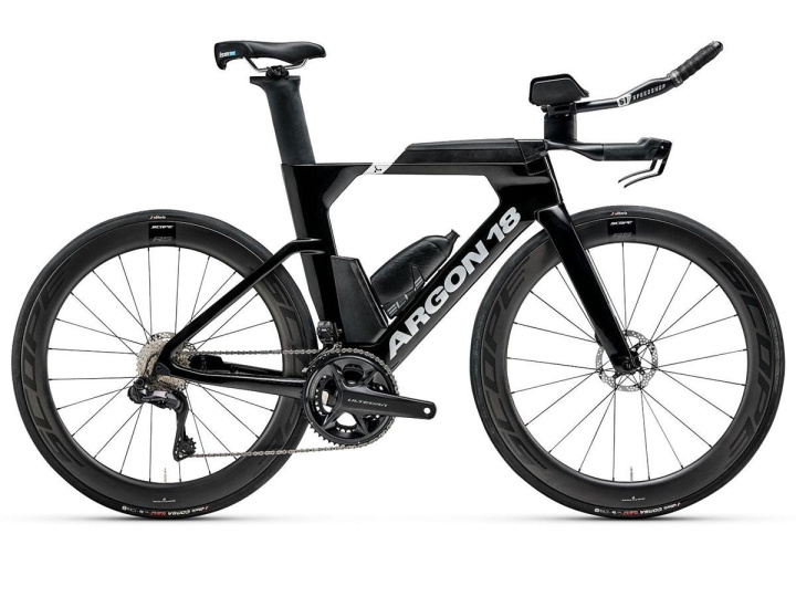 Argon 18 E117 105 Di2 Triathloncykel Black Stealth i gruppen REA / Rea - Cykel / Rea - Racercykel hos CykelCity (9278)
