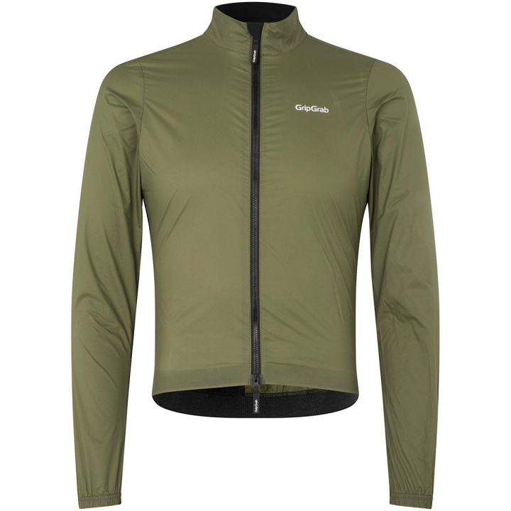 GripGrab PACR Windproof Lightweight Jacket Vindjacka Olive Green i gruppen REA / Rea - Kläder / Rea - Västar/Jackor hos CykelCity (9318)