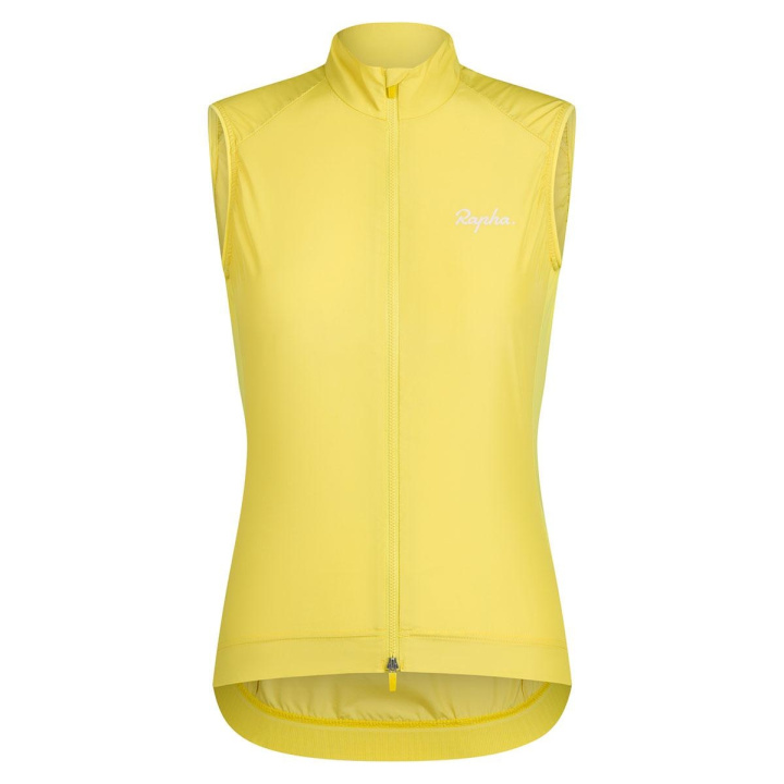 Rapha Women Core Gilet Vindväst Celery i gruppen REA / Rea - Kläder / Rea - Västar/Jackor hos CykelCity (9528)